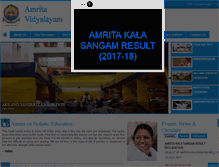 Tablet Screenshot of amritavidyalayam-delhi.com